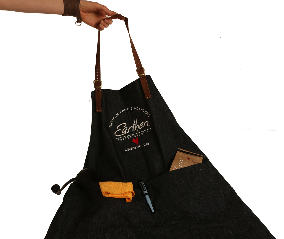 Denim &amp; Leather Apron