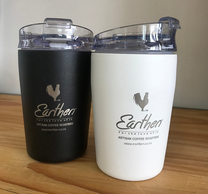 200ml Branded Earthen Travel Mug.